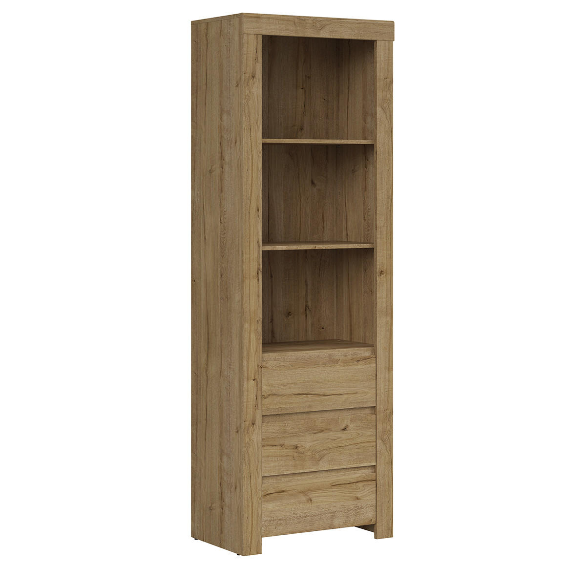 BÜCHERREGAL Hella Holz - Braun, Holzwerkstoff (68/203/42cm) - Petits-meubles