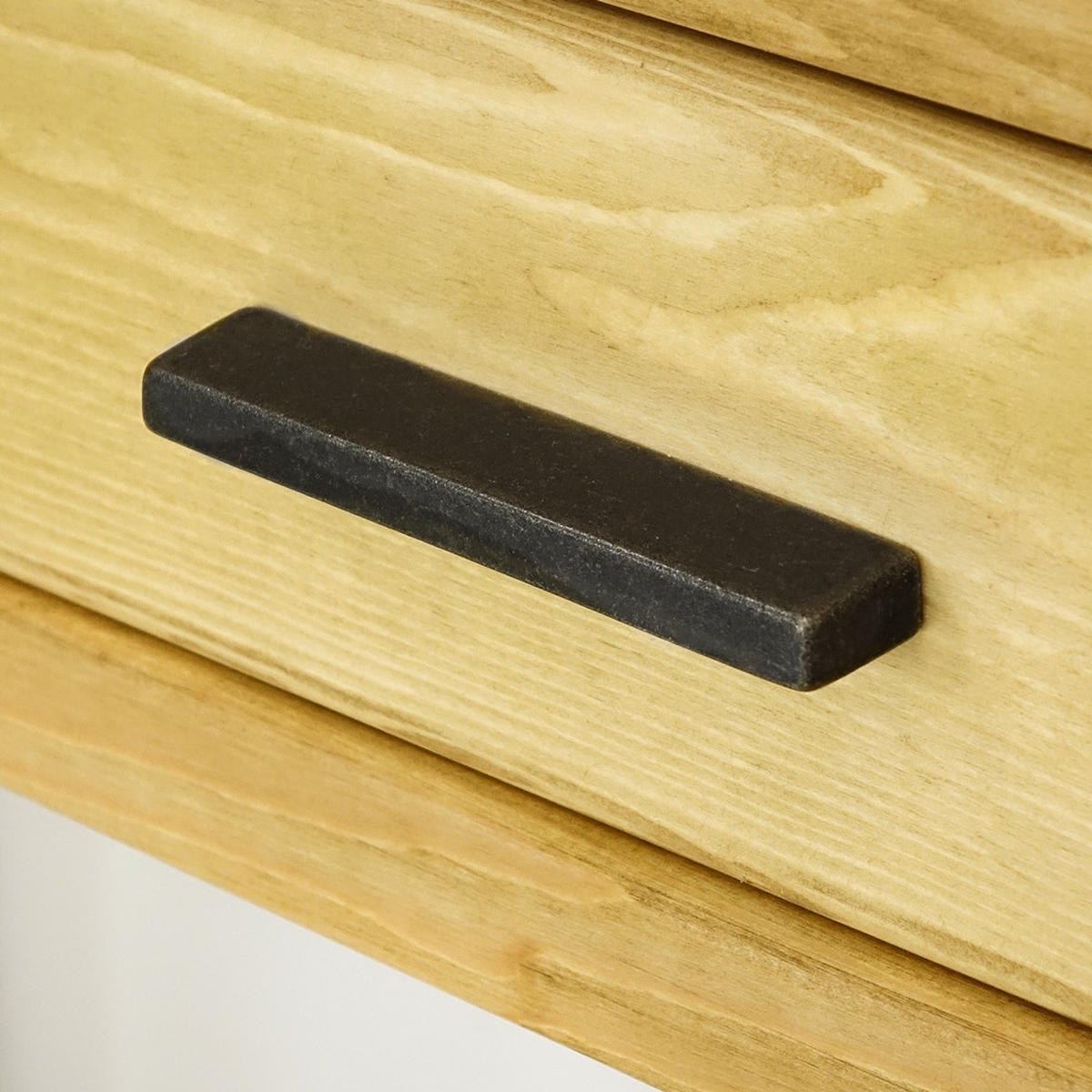 KONSOLENTISCH aus Massivholz Sara - Honig, Holz (35/119/75cm) - Seart