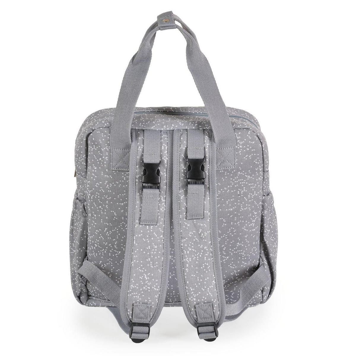 WICKELTASCHE Mivida grau Wickelunterlage, Reißverschluss, Schultergurte, Handtaschengurt, Clips - Grau, Textil (38/36/15cm) - Cangaroo
