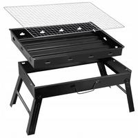GRILL Camping Klappbar - Schwarz, Metall (35/20/27cm)