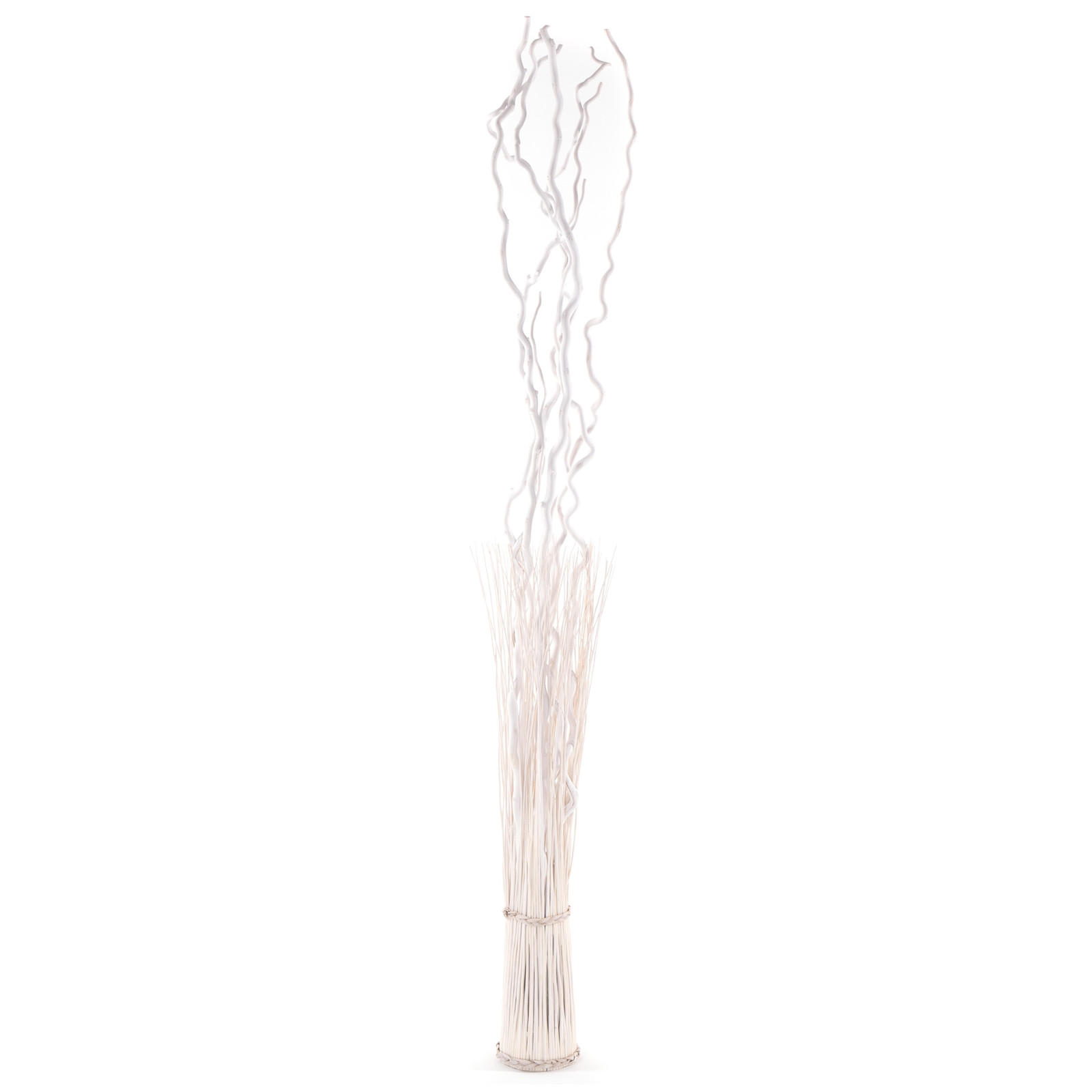 RAUMTEILER Nova Weidenzweige weiß - Weiß, Naturmaterialien (27/180/27cm) - DESIGN DELIGHTS