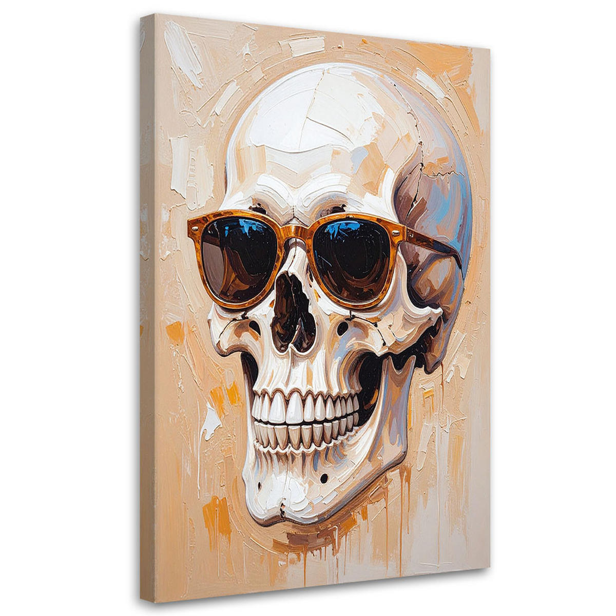 LEINWANDBILD Menschen & Charaktere 60x90cm - Beige, Textil (60/90cm) - Feeby