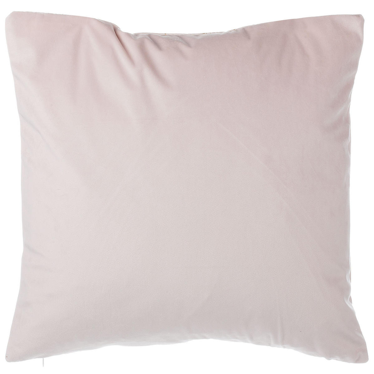 DEKOKISSEN 2er-Set Rosa 45/45 cm Freesia - Pink, Textil (45/45cm) - Beliani