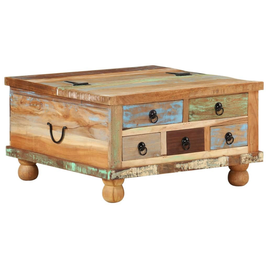 COUCHTISCH Altholz 70x70x38 cm - Braun, Holzwerkstoff (70/70/38cm) - furnicato