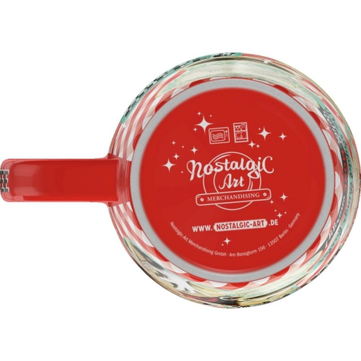 KAFFEETASSE 330 ml Say it 50's Have A Coffee - Multicolor, Keramik (0.33L) - Nostalgic-Art