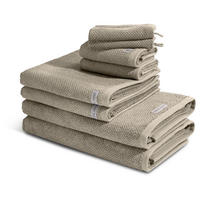 FROTTIERSET Selection 8-teilig - Grau, Textil (50/100cm) - Ross