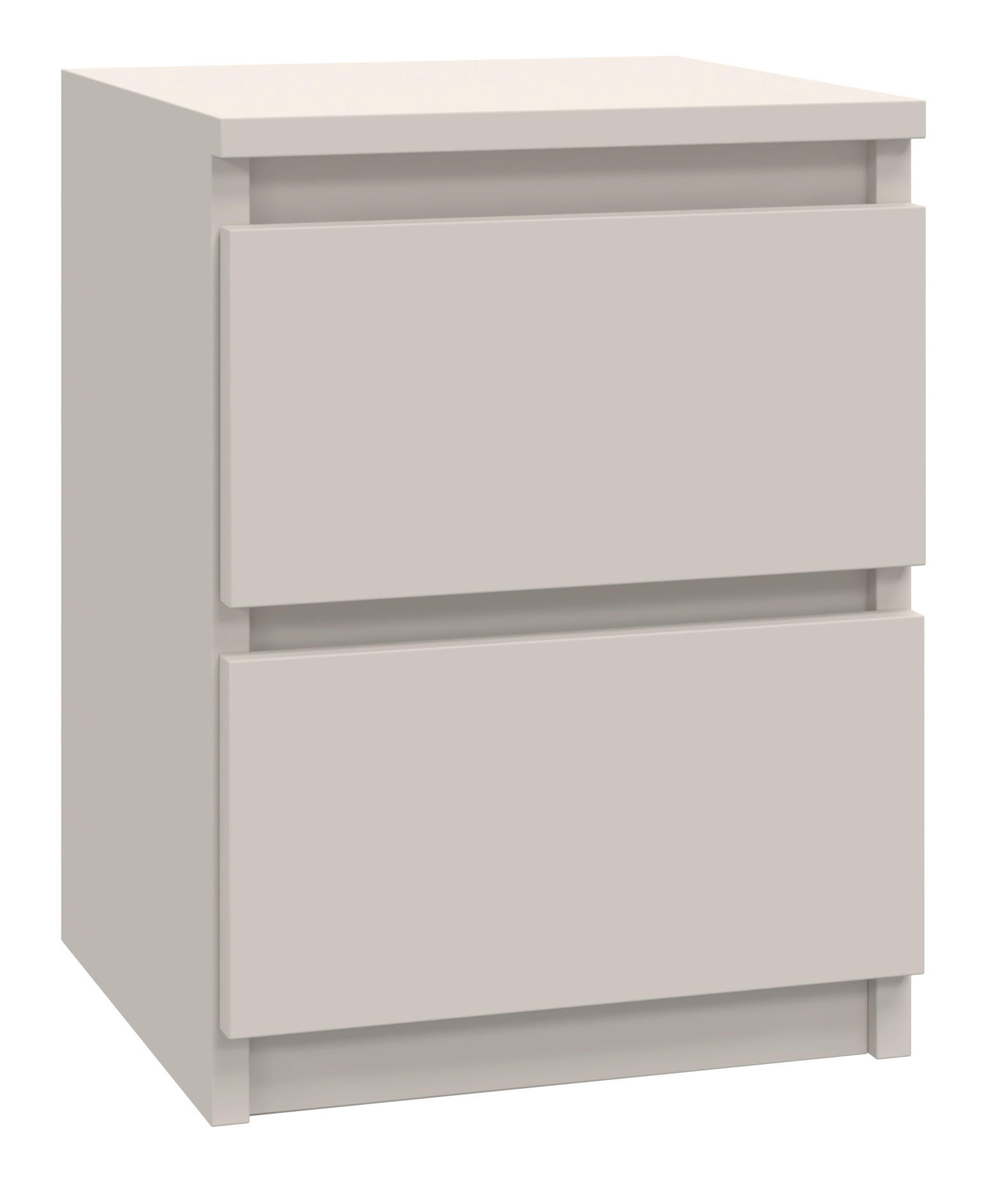 NACHTTISCH MALWA M2 - KASCHMIR BEIGE - Kaschmir, Holzwerkstoff (30/40/30cm) - CDF