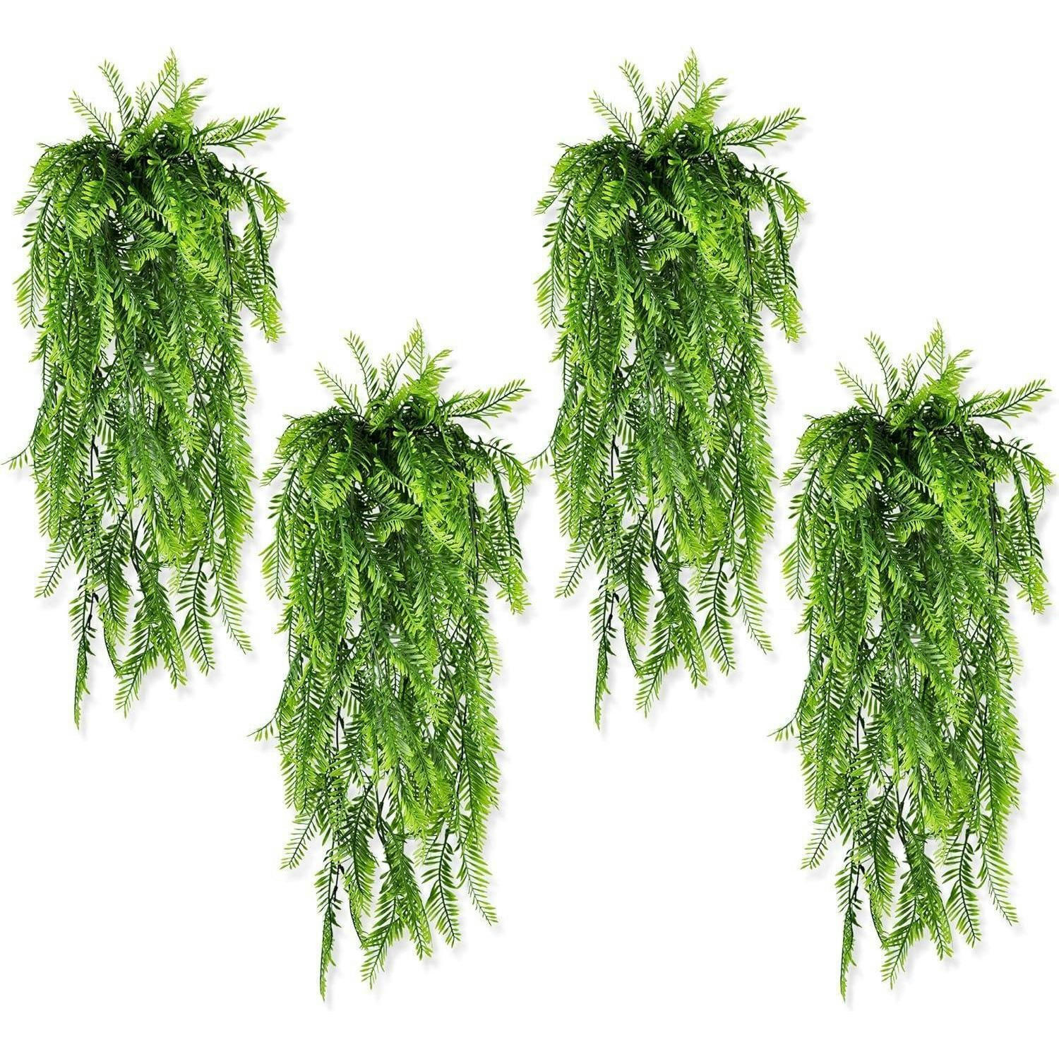 HÄNGEPFLANZEN 8-teiliges Set 83 cm - Grün, Kunststoff (80cm)