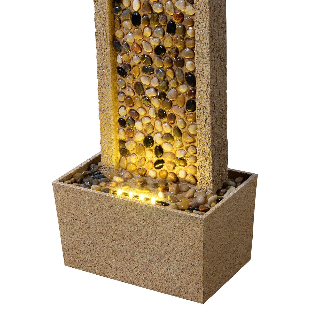 GARTENBRUNNEN braun - Braun, Kunststoff (34/22/92cm) - Teamson Home