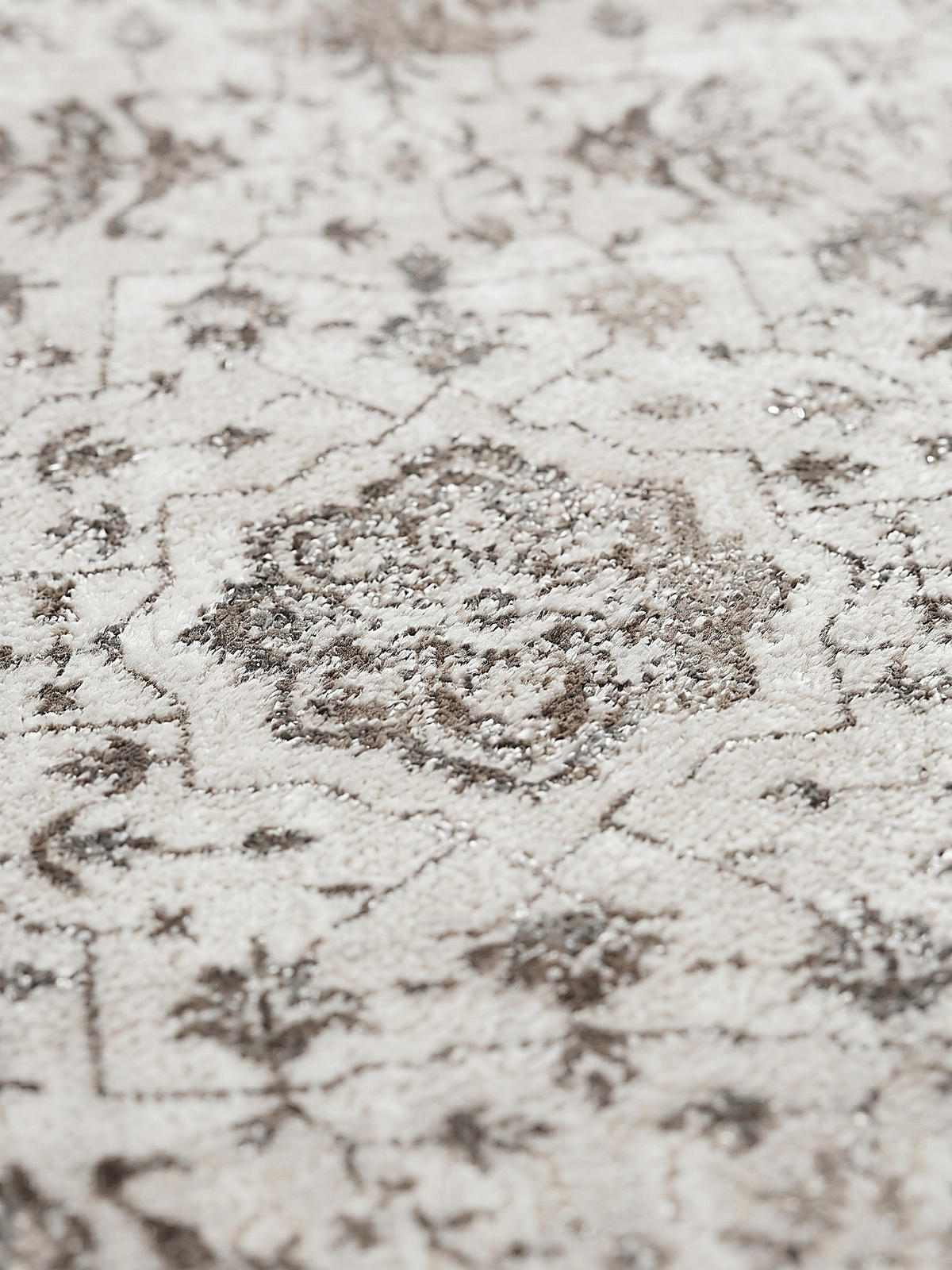 TEPPICHLÄUFER Orientalisch KAVALA Polyester Creme 80 x 150 cm - Beige, Textil (80/150cm) - KADIMA DESIGN