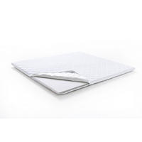 TOPPER KOMFORTSCHAUM SOLO Weiß - Weiß, Textil (180/200cm) - KAWOLA