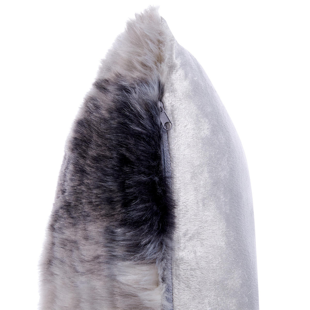 DEKOKISSEN 2er-Set Dunkelbraun 45/45 cm Hordeum - Dunkelbraun, Kunststoff/Textil (45/45cm) - Beliani