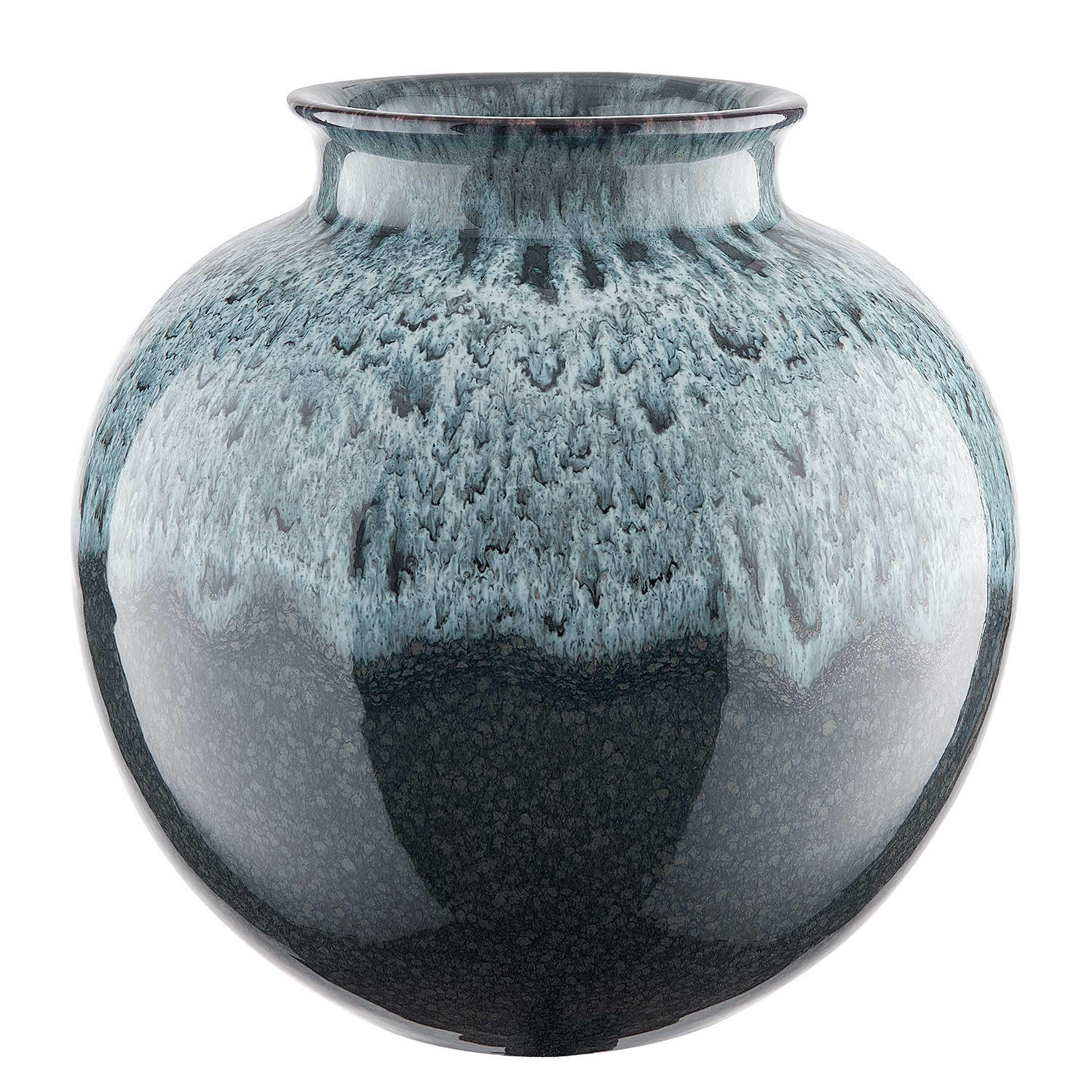 VASE Aquarelle - Blau, Keramik (20cm) - Butlers