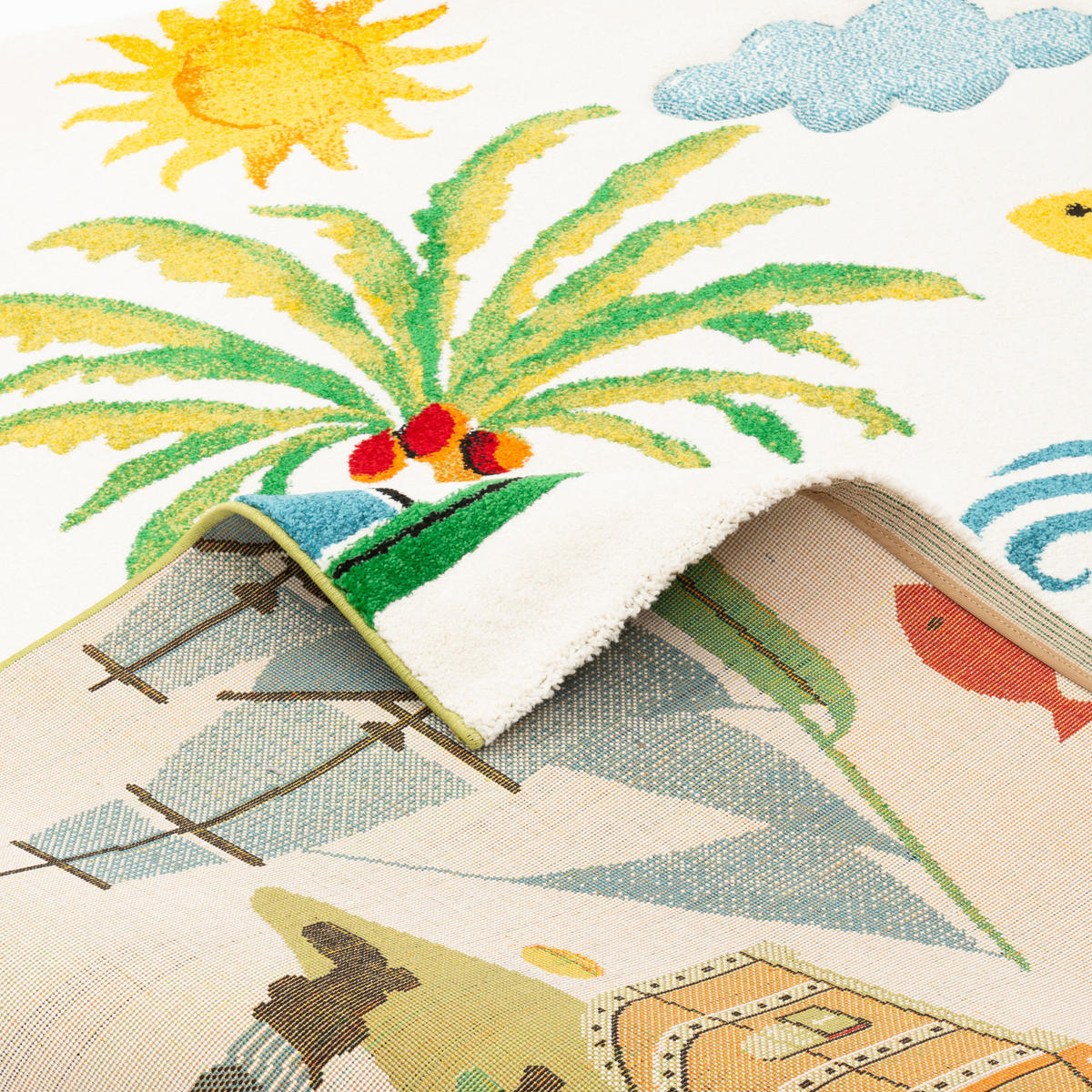 KINDER TEPPICH MAUI KIDS PIRATENWELT - Multicolor, Textil (200/290cm) - Pergamon