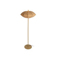 STEHLAMPE Paris Disc - Grün - 142 cm - Grün, Textil (50/50/142cm) - Leitmotiv