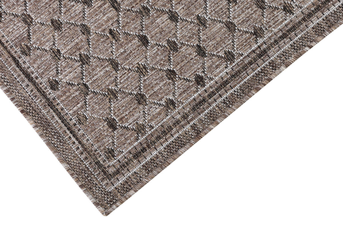 TEPPICH MELISSA BRAUN 90/150 cm - Braun, Textil (90/150cm) - Tapiso