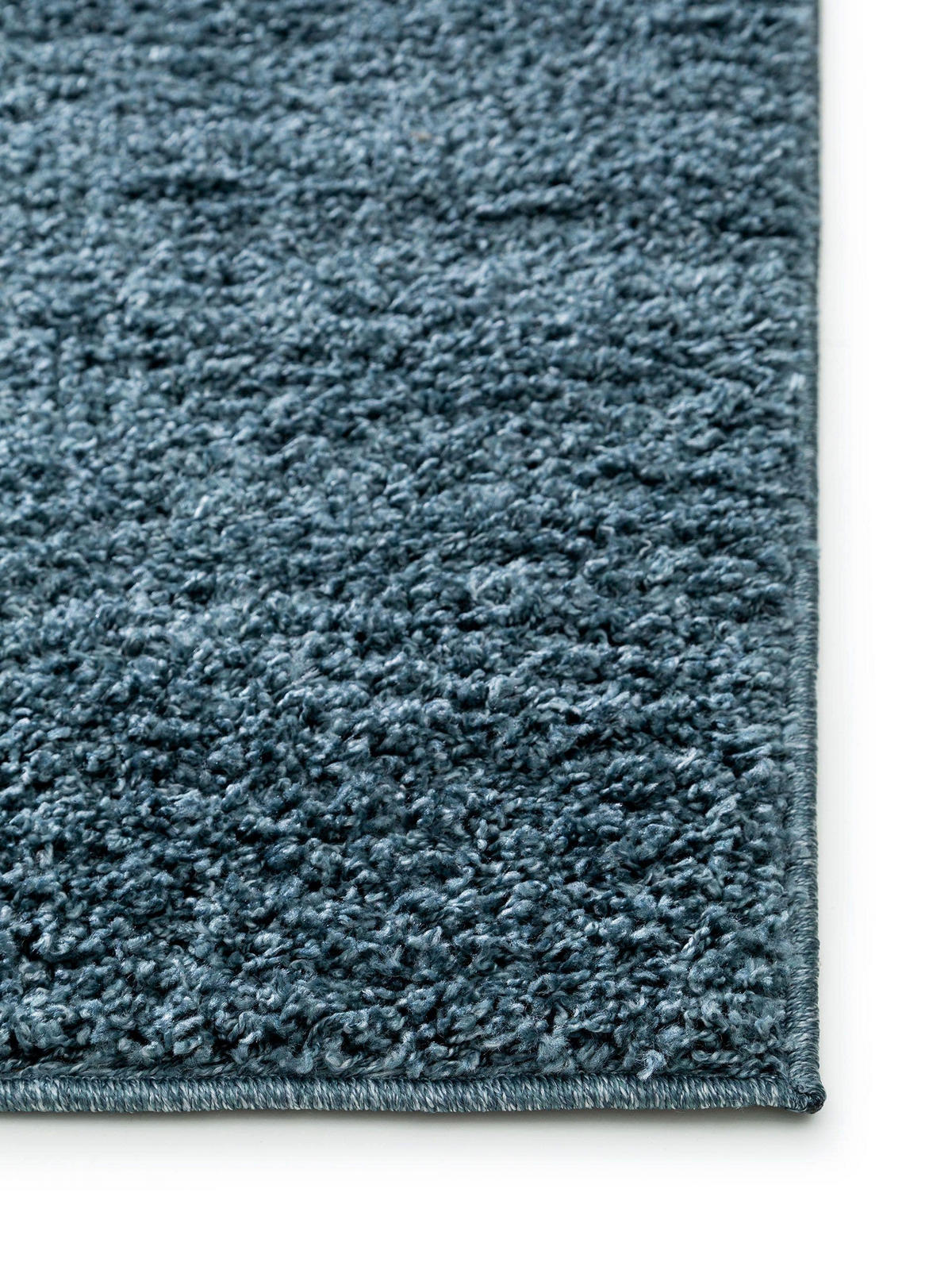 HOCHFLORTEPPICH Soho Blau 60x120 cm - Blau, Kunststoff (60/120cm) - benuta