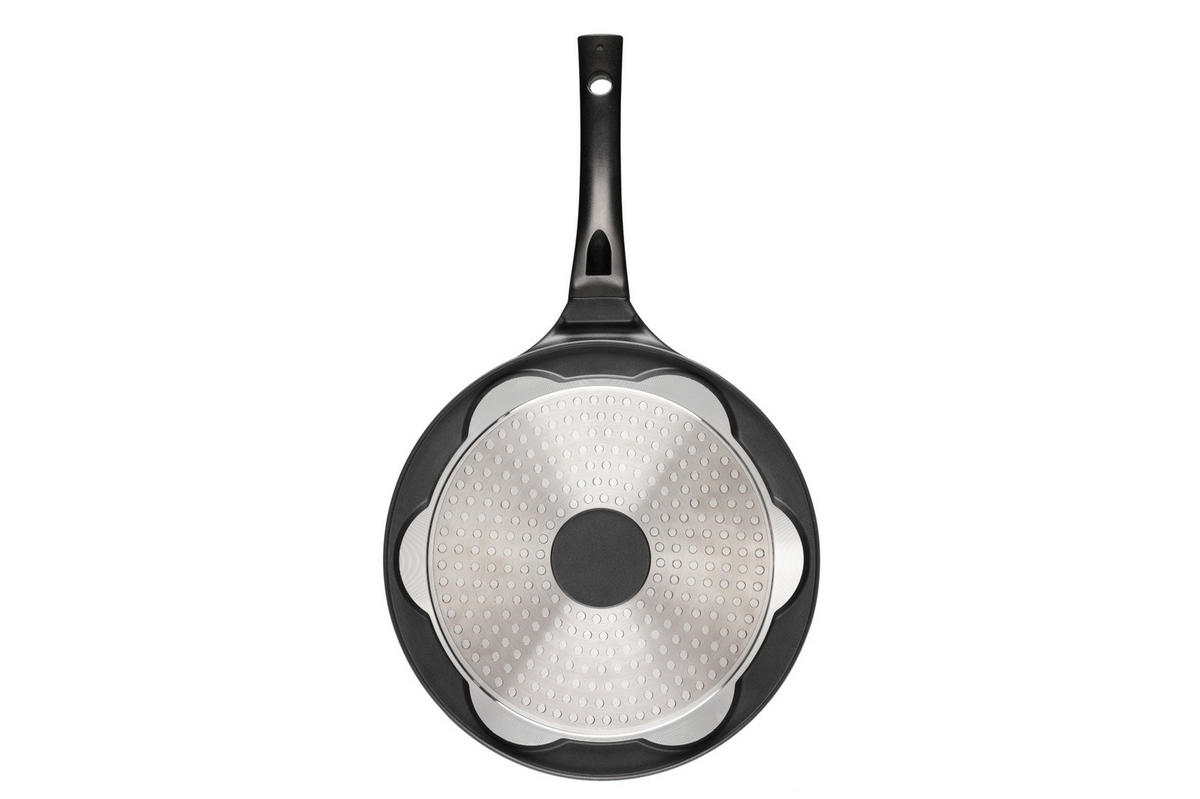 PFANNKUCHENPFANNE Ø 26 cm - Schwarz, Metall (26cm)