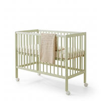 BEISTELLBETT BeNino - Mintgrün, Holzwerkstoff (50/100cm) - kiki design