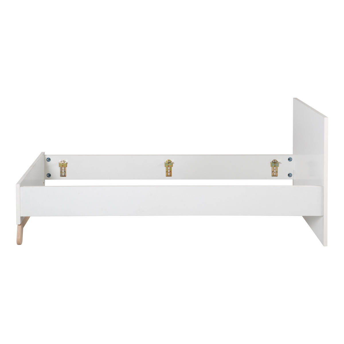 JUGENDBETT Clara 90x200 cm - Weiß, Holzwerkstoff (90/200cm) - Roba