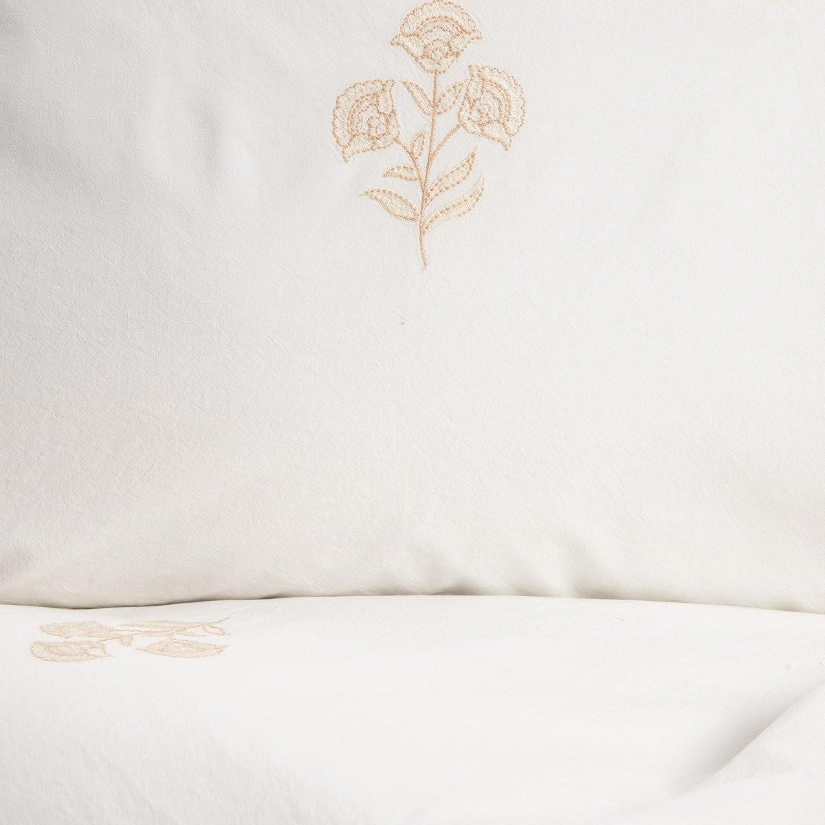 BETTWÄSCHE Imbro 160/200 cm - Beige, Textil (160/200cm) - Homla