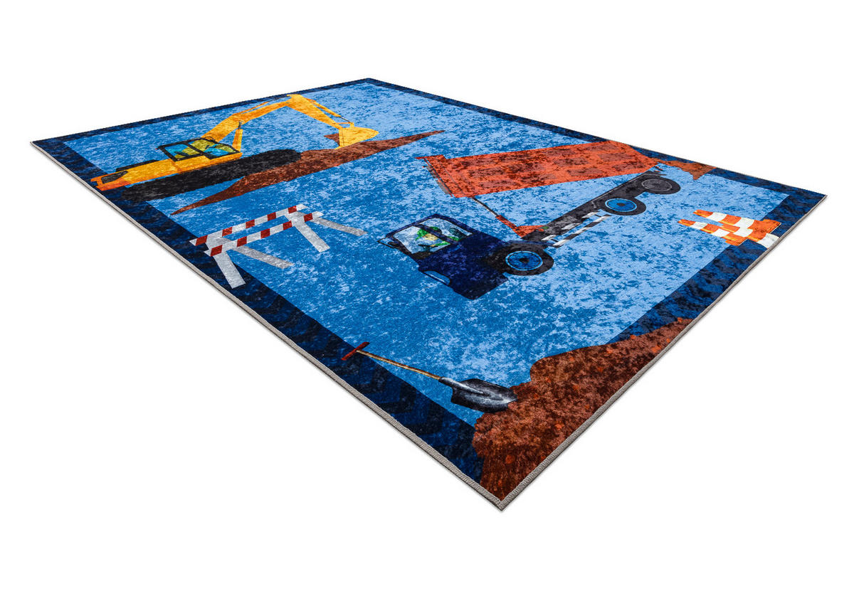 TEPPICH Junior 160/220 cm - Blau, Textil (160/220cm) - rugsX