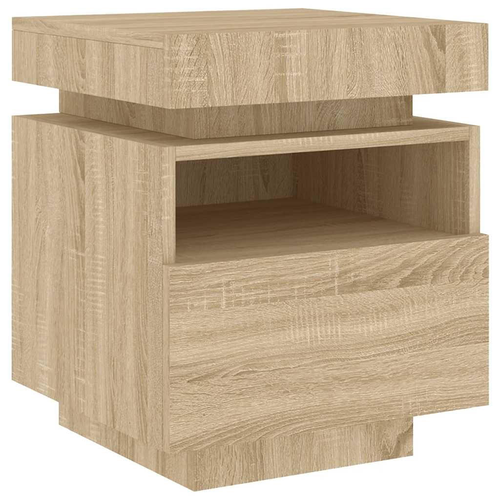 vidaXL Nachttisch Sonoma Eiche 40x48.5x39 cm