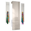 GARDEROBE Hollywood Sandgrau Hochglanz - Sandfarben, Holzwerkstoff (123/193/35cm) - Vladon