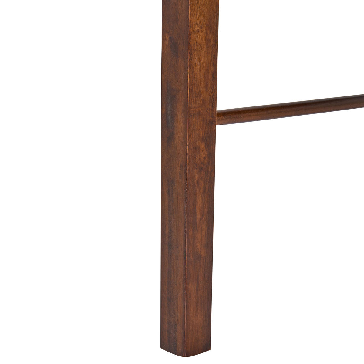 ESSZIMMERSTUHL 2er-Set Holz Dunkelbraun/Hellbeige Orono - Dunkelbraun, Holz (44/92/50cm) - Beliani