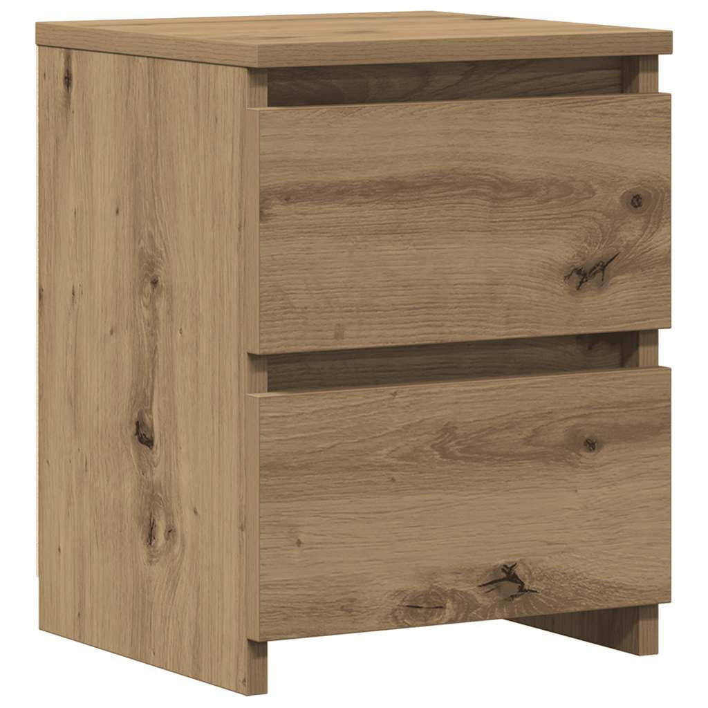 vidaXL Nachttisch Braun 30x40x30 cm