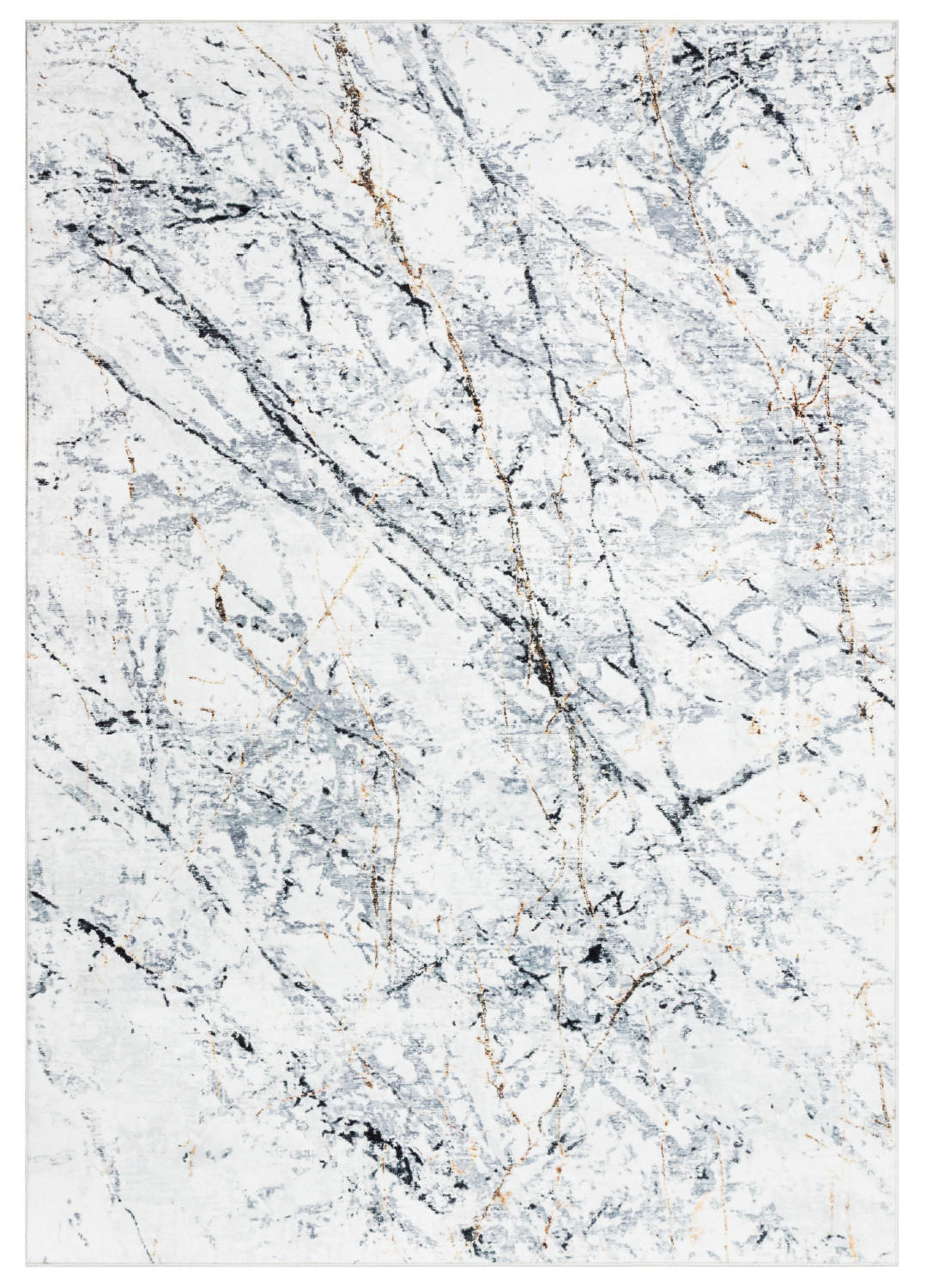 TEPPICH VENEZIA Weiß 120/170 cm - Weiß, Textil (120/170cm) - Tapiso