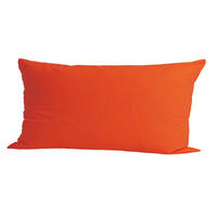 KISSENBEZUG Basic 100% Baumwolle orange 80/40 cm - Orange, Textil (40/80cm) - beties Heimtextil