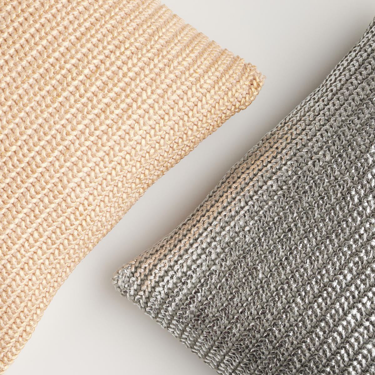 KISSENBEZUG Cardig - Beige, Kunststoff (45/45cm) - home&you
