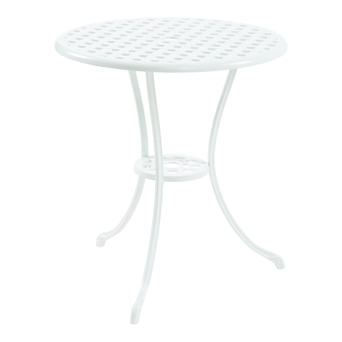 BISTRO-SET 3 TLG. Vena - Weiß, Metall - casa.pro