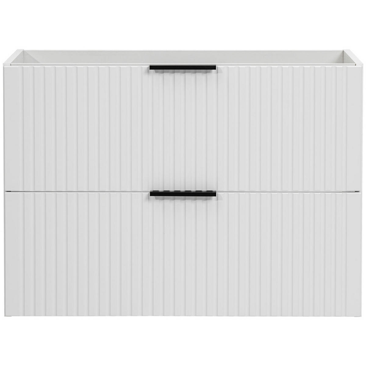 WASCHTISCH Adelaide-56 - Weiß, Holzwerkstoff (81/72/47cm) - Lomado