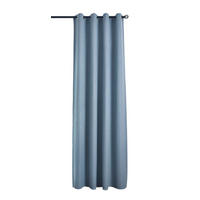 VORHANG MÜNCHEN DARK HxB 225x145 cm Blau - Blau, Textil (145/225/225cm) - Gardinenbox