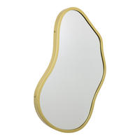 WANDSPIEGEL Origa Gold - Goldfarben, Metall (36/67/4cm) - LOFT42