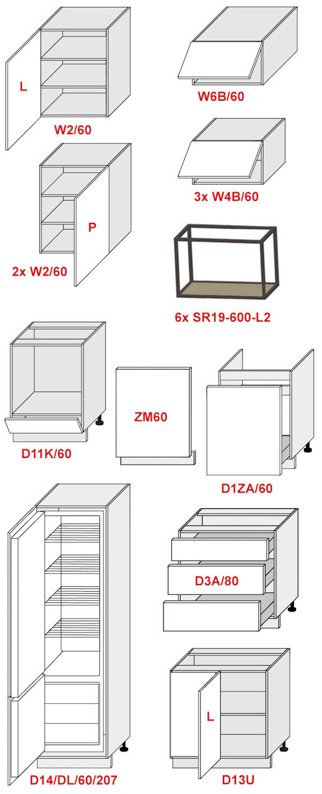 WINKELKÜCHE Florence lava matt / RAL 9005 tiefschwarz Hochglanz (K7); eiche artisan; schwarz matt; Arbeitsplatte eiche artisan 19-teilig - Schwarz Hochglanz/Braun, Holzwerkstoff (280/243/245cm) - Feldmann-Wohnen