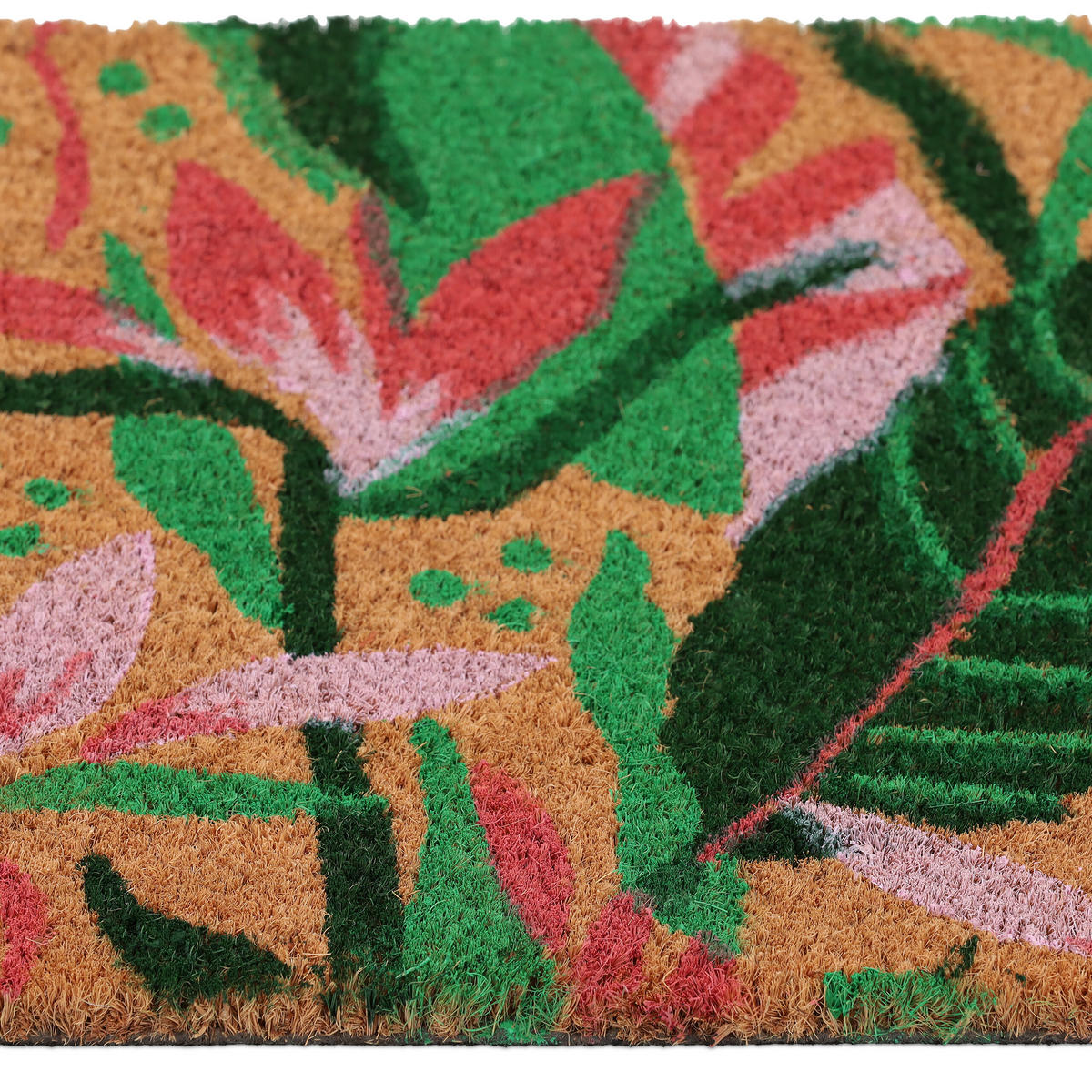 FUSSMATTE - Multicolor, Kunststoff/Textil (60/40cm) - Relaxdays