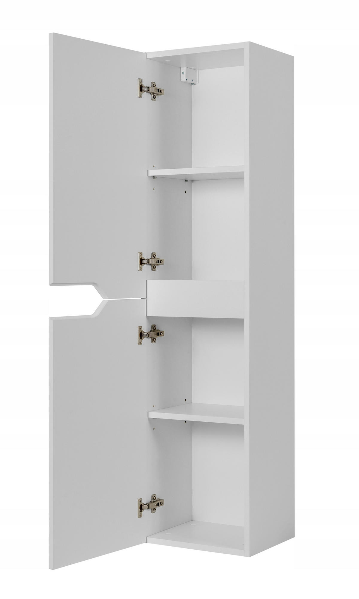 HÄNGESÄULE MODERN 136cm - Wit - Weiß, Holzwerkstoff (35/136/27cm) - Rodan
