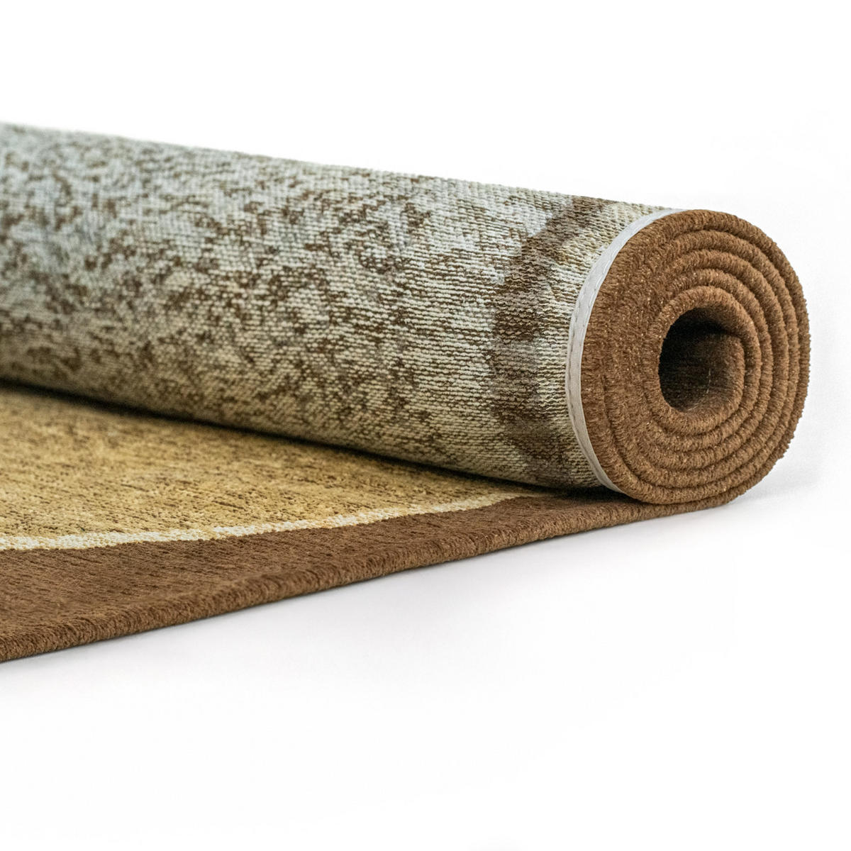 TEPPICH Oak Craft Marble 280/390 cm - Braun, Kunststoff/Textil (280/390cm) - Louis De Poortere