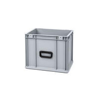 EUROBOX Nextgen Portable Uno 32x30x40cm 30 Liter - Grau, Kunststoff (30/32/40cm) - PROREGAL