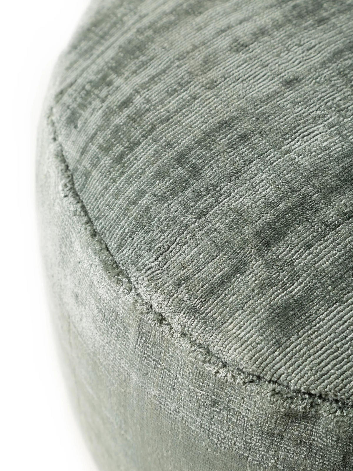 TABURE Nova svetlo zelene barve 55x55x30 cm - svetlo zelena, tekstil (55/30/55cm) - benuta Pure