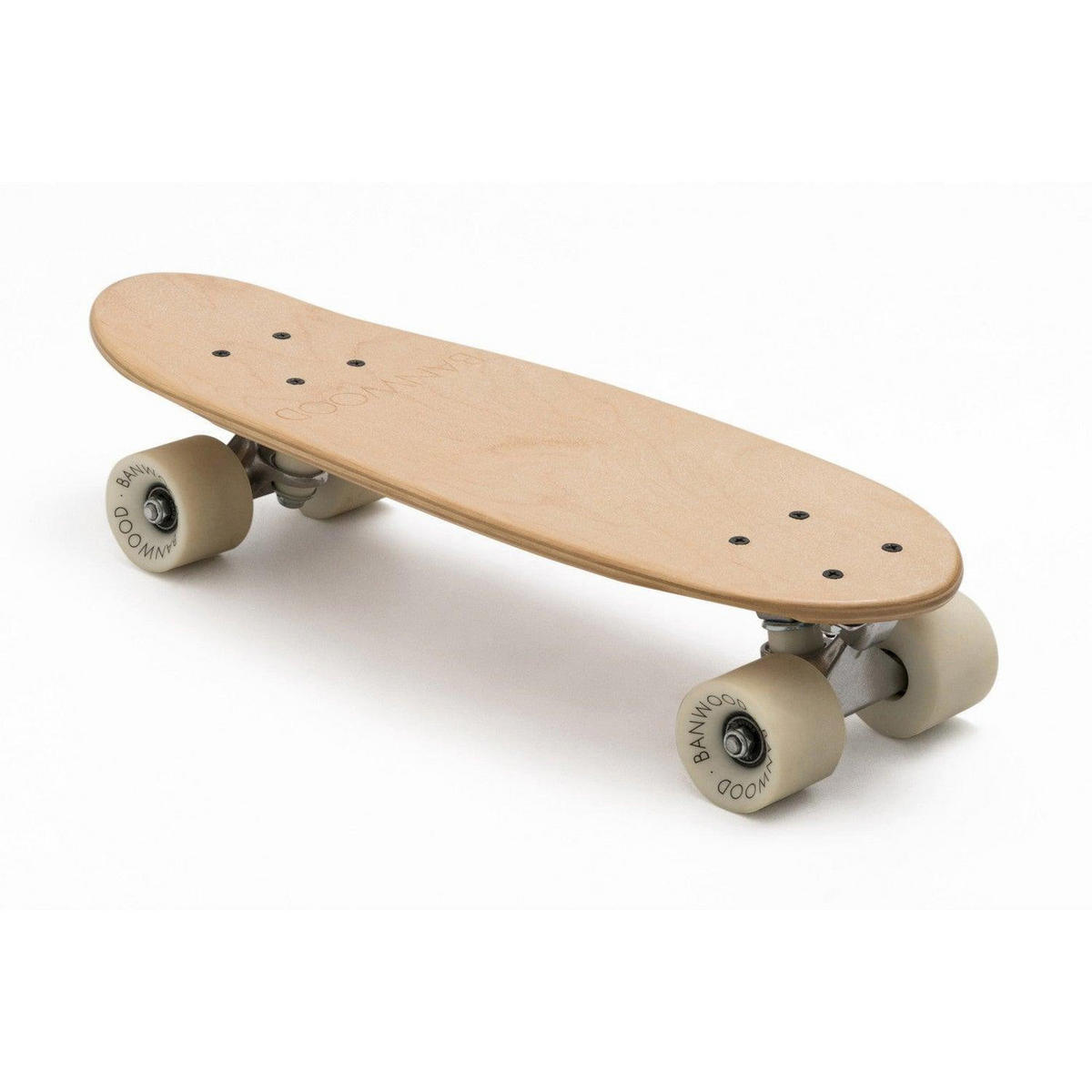 SKATEBOARD aus Holz für Kinder, ab 3 Jahren, Natur - Naturfarben, Holz (17.5/54cm) - Banwood