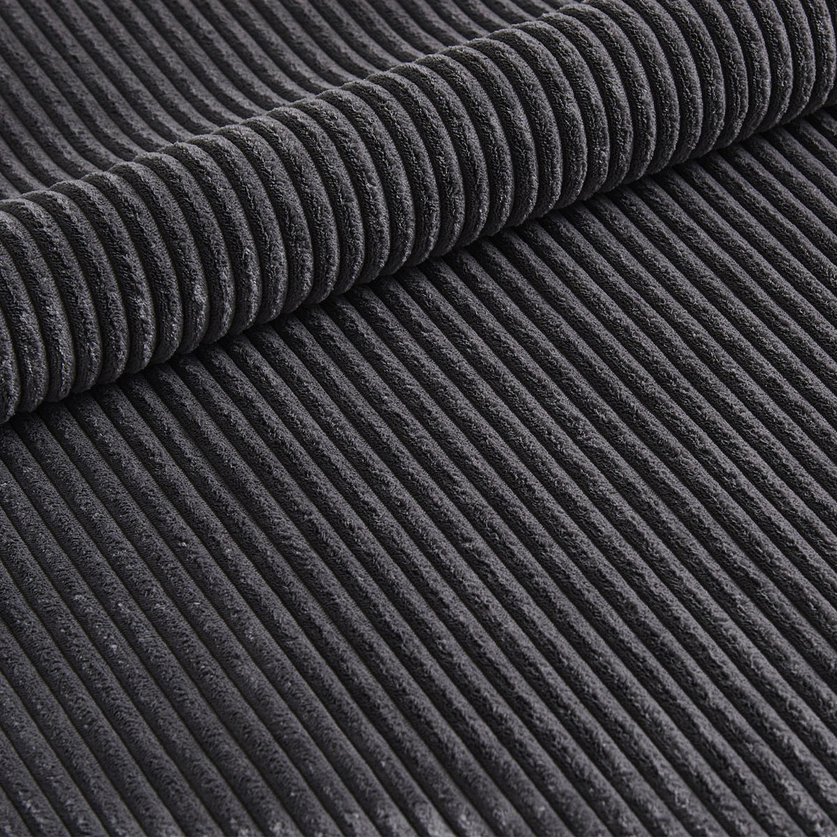 SITZBANK DOLCE - Dunkelgrau, Textil/Metall (140/48/48cm) - B&D Home