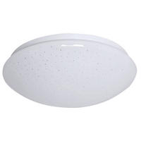 LED DECKENLEUCHTE Weiß Sternenhimmel Effekt - Weiß, Metall (29/9.2/9.5cm)