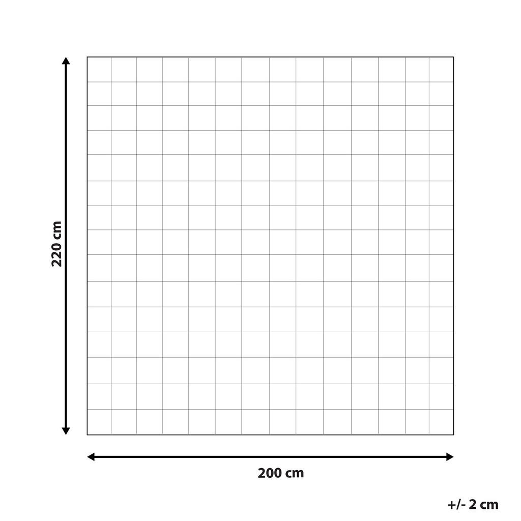Thumbnail - Beliani Sommerbettdecke, Weiß, Textil, 200x220 cm, Schlaftextilien, Bettdecken, Sommerdecken