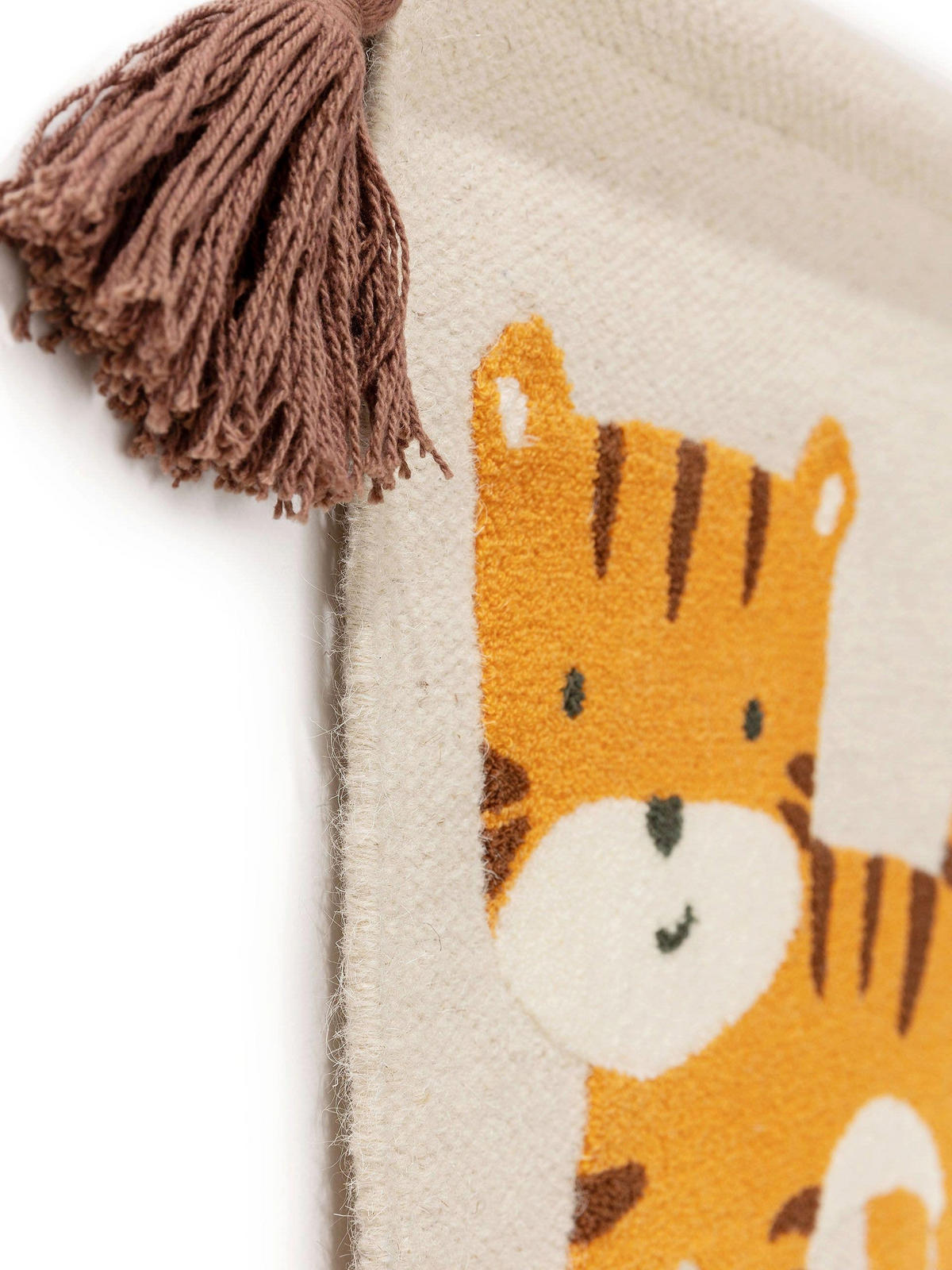 WANDDEKO Savannah Orange 40x40 cm - Orange, Textil (40/40cm) - Lytte