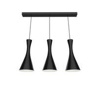 HÄNGELEUCHTE - Schwarz, Metall (20/100/120cm) - Lumicom
