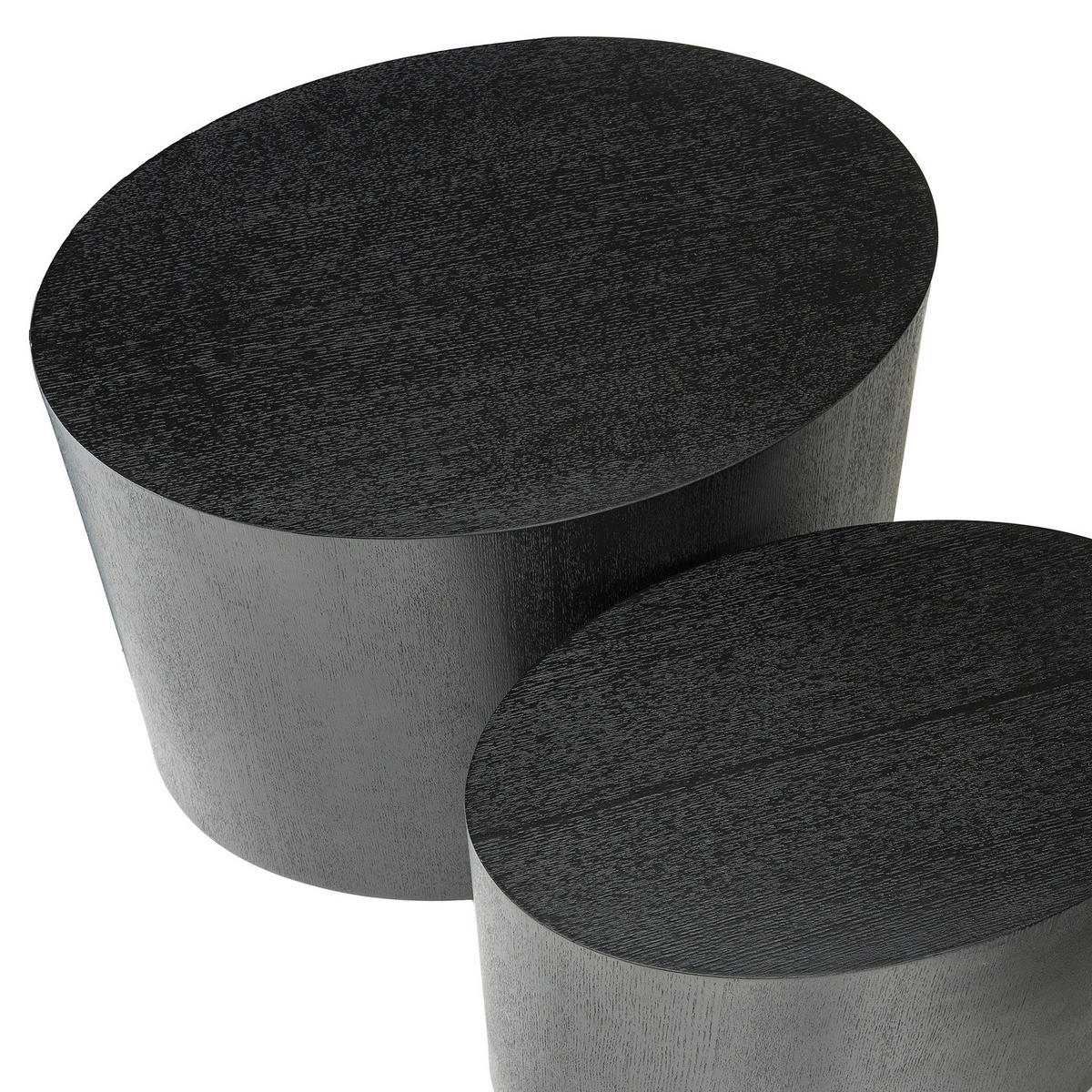BEISTELLTISCH - 2er-Set - Esche - Eschefarben, Holzwerkstoff (33/48/40cm) - home24